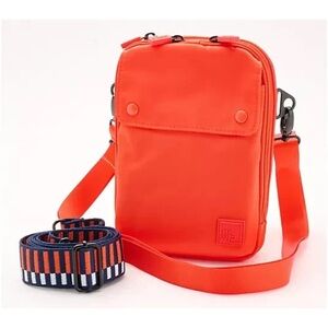 IHKWIP XL Everyday Essentials‎ Crossbody Bag with 2 Straps Blood Orange